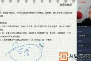 学而思-李昊伟 高一数学 2020暑期目标自招综评班  [视频]