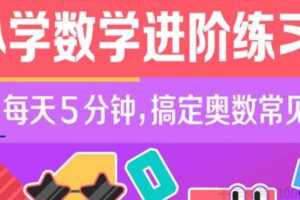 小学奥数 小学数学进阶练习Level 5 合适5-6年级