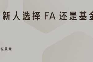 【风险投资】投资新人选择 FA 还是基金