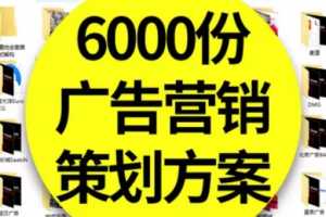 10G活动方案广告营销策划方案全集