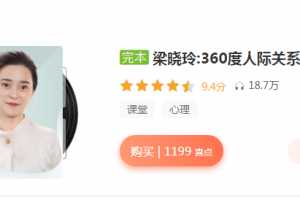 梁晓玲:360度人际关系重塑训练营