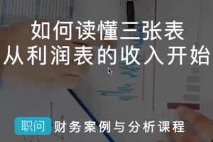 财务案例分析专题课 掌握财务分析技能