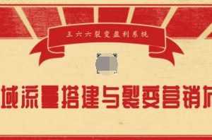 王六六裂变盈利系统课程04私域流量搭建与裂变营销布局