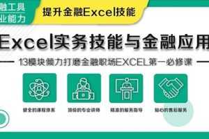 华尔街学堂 Excel实务技能与金融应用