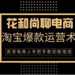 花和尚·电商淘宝爆款运营术，手把手教你月销万件的爆款打造技巧