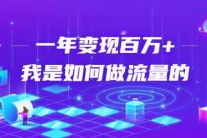 不会引流？强子：一年变现百万+，我是如何做流量的？【视频详解】