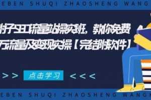 2021年附子SEO流量站实操‬班，教你免费获得百万流量及变现实操【完结附软件】