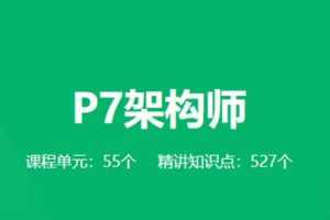 《奈学教育P7架构师1期》全面培养一线大厂P7级别架构师综合能力