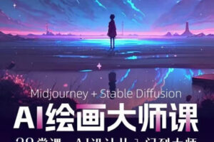 AI进化社2023年MJ&Stable diffusion绘画课