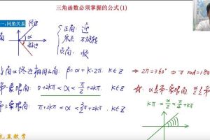 系统化复习，轻松应对高考数学：2023高三数学赵礼显基础启航专题班完结