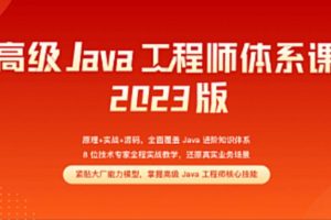 Java-极客-高级Java工程师体系课2.0(完结)2023