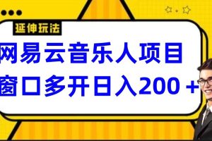 网易云挂机项目延伸玩法，电脑操作长期稳定，小白易上手