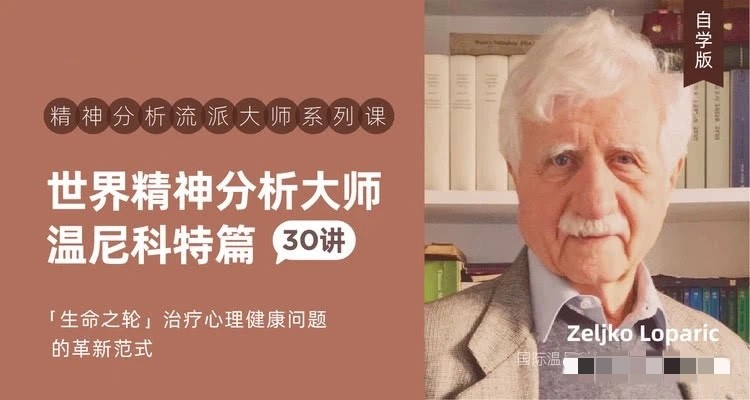 世界精神分析大师系列课——温尼科特篇【视频课30讲】