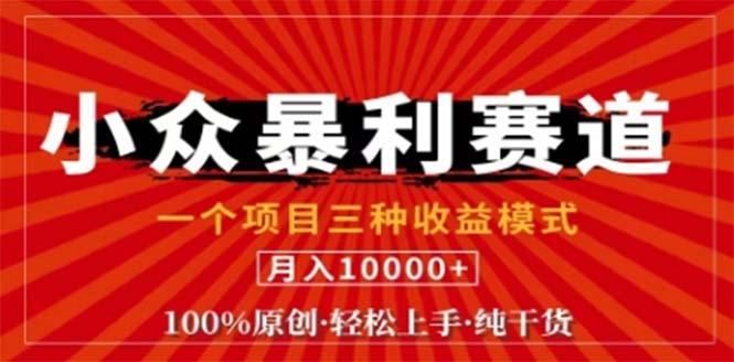 视频号最新爆火赛道，三种可收益模式，0粉新号条条原创条条热门 日入1000+