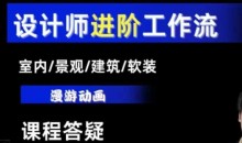 AI设计工作流，设计师必学，室内/景观/建筑/软装类AI教学【基础+进阶】