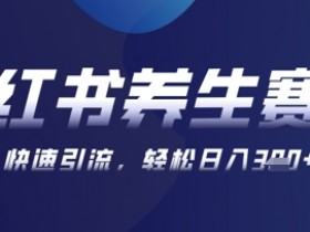 AI+可画生成小红书养生作品，新手暴力起号，矩阵操作，轻松日入3张+