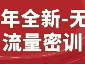 25年全新无界流量密训23.0，淘系精品系列课