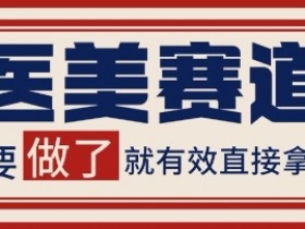 小红书某音医美赛道引流获客，自热矩阵日引200+【揭秘】