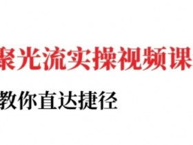 小红书聚光投流实操课程，教你直达捷径