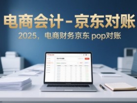 电商会计-京东对账2025，电商财务京东pop对账
