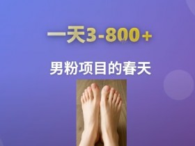 AI一键生成美女素材，一天收益3-8张，男粉项目的春天