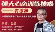 老景-2.0强大心态训练技术-训练与人聊天篇27节