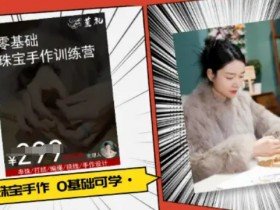 小集电商水晶直播带货课-抖音电商教程