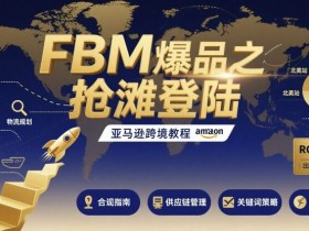 FBM爆品之抢滩登陆-亚马逊跨境教程