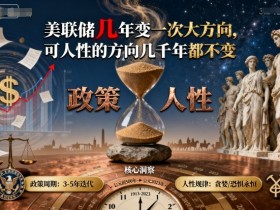 付费文章：美联储几年变一次大方向，可人性的方向几千年都不变