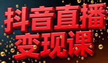 逍遥老师·抖音直播变现课